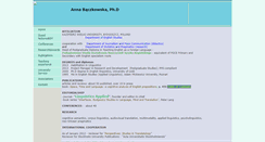 Desktop Screenshot of annabaczkowska.com